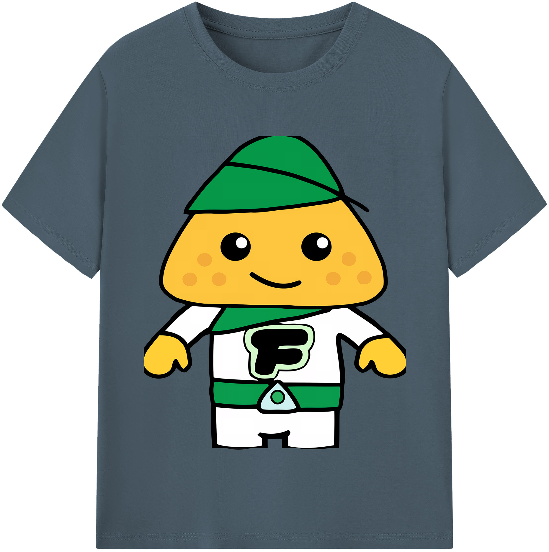 （画像用） アンパンマン Anpanman 綿100％半袖Tシャツ（フロントプリント）